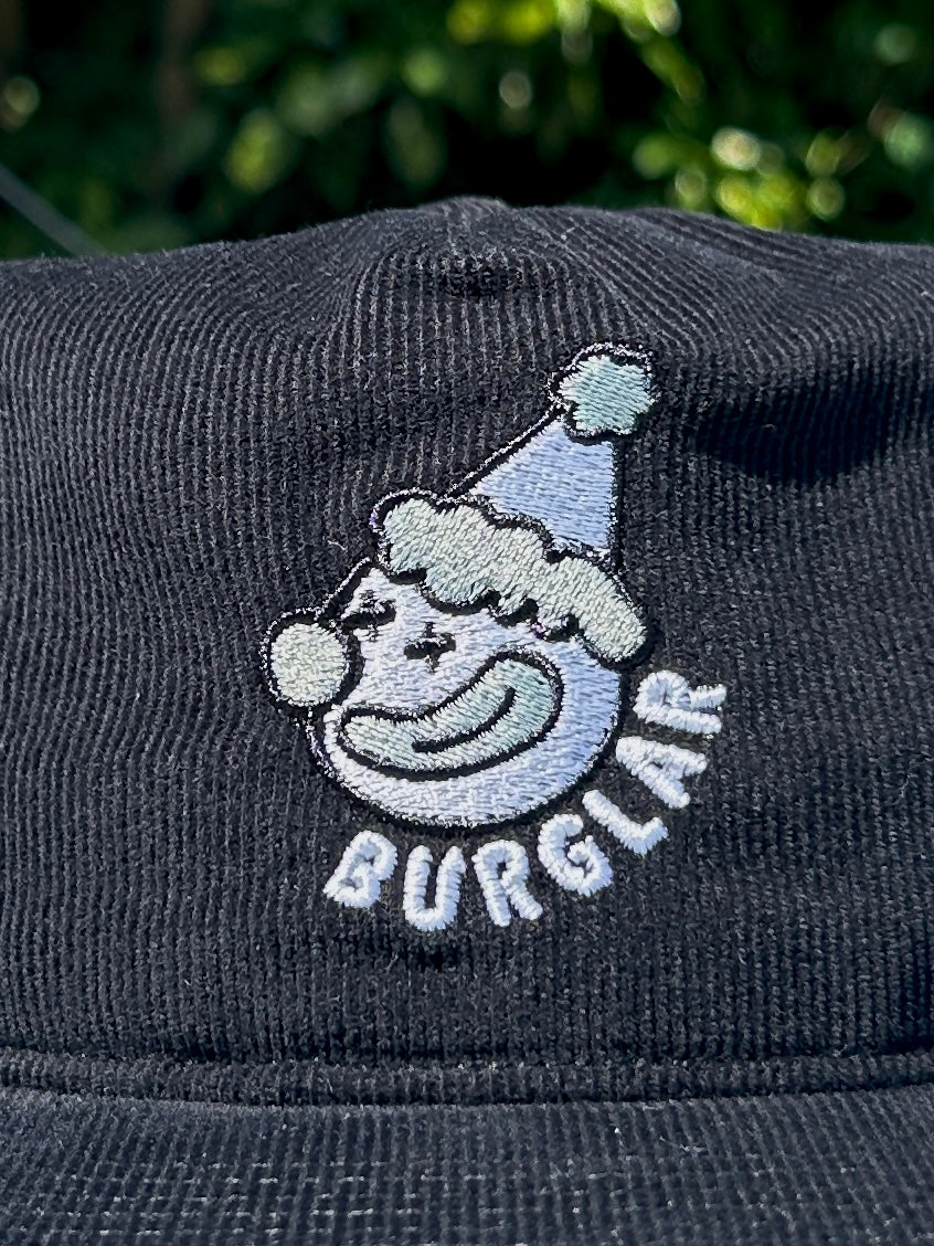 CLOWN LOGO CORDUROY TRUCKER  - BLACK