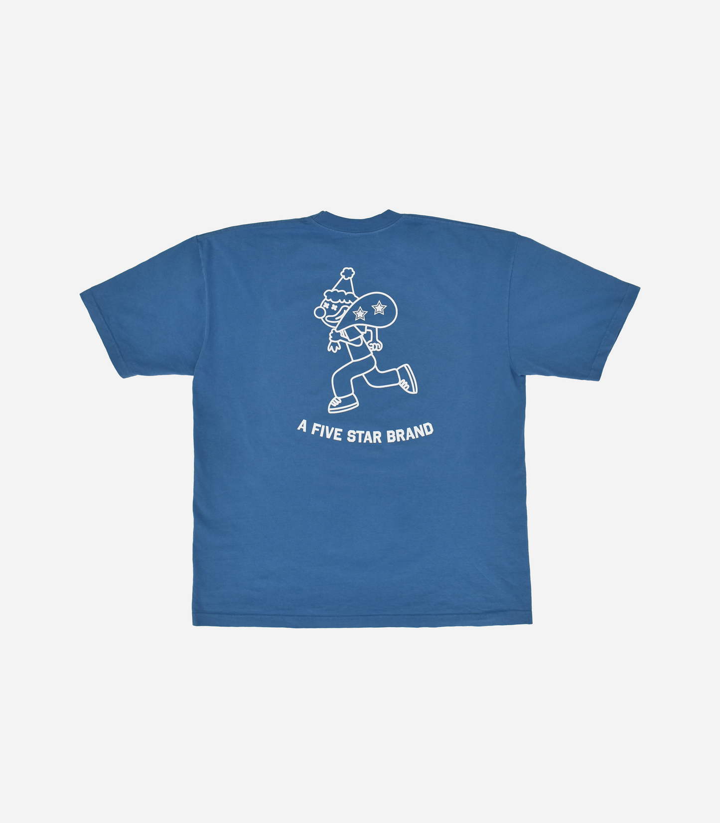 FIVE STAR TEE - BLUE