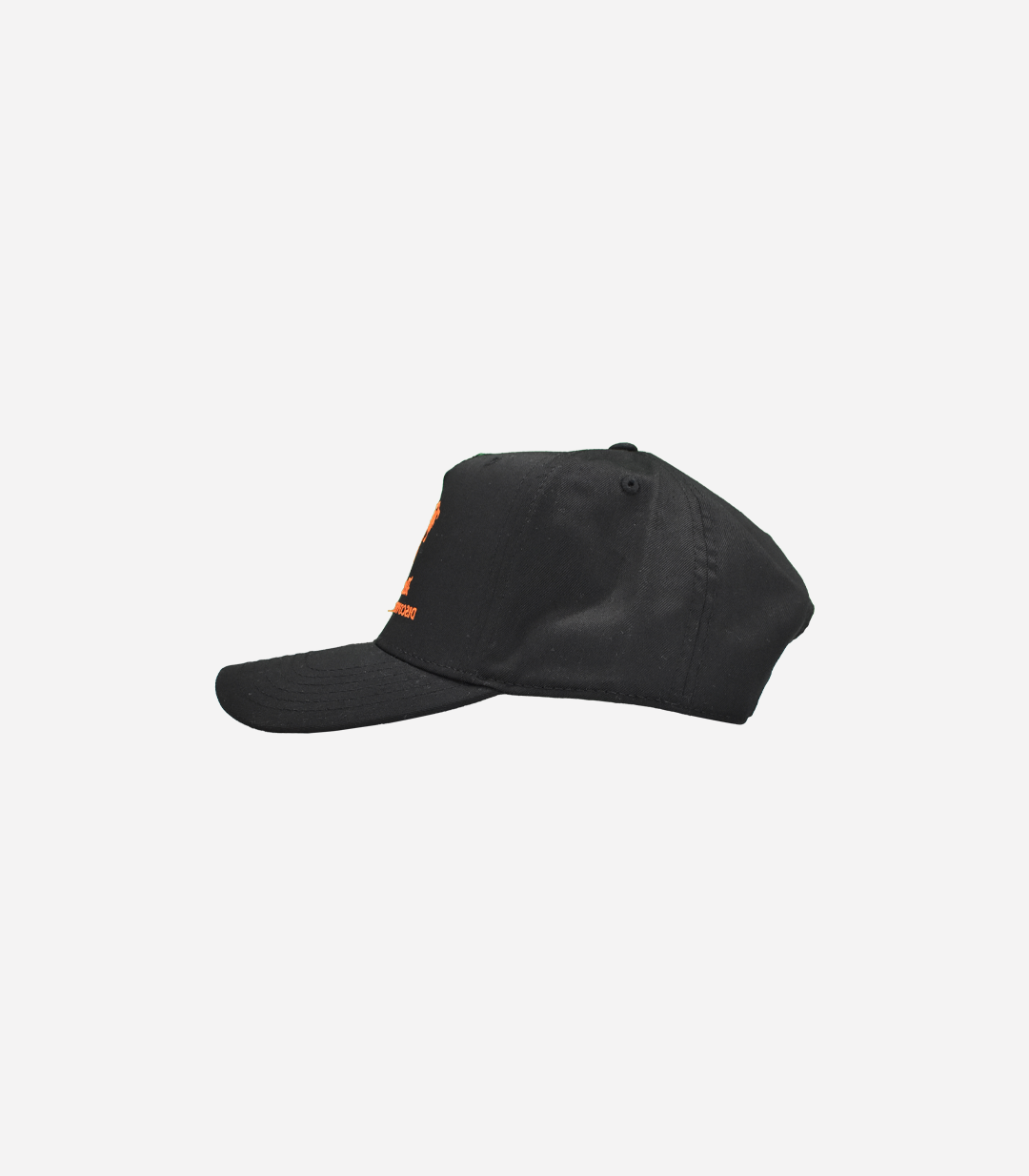 DEER WATCH CAP - BLACK/ORANGE