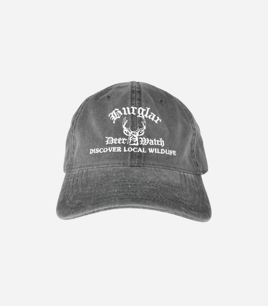 DEER WATCH DAD CAP - WASHED GRAY