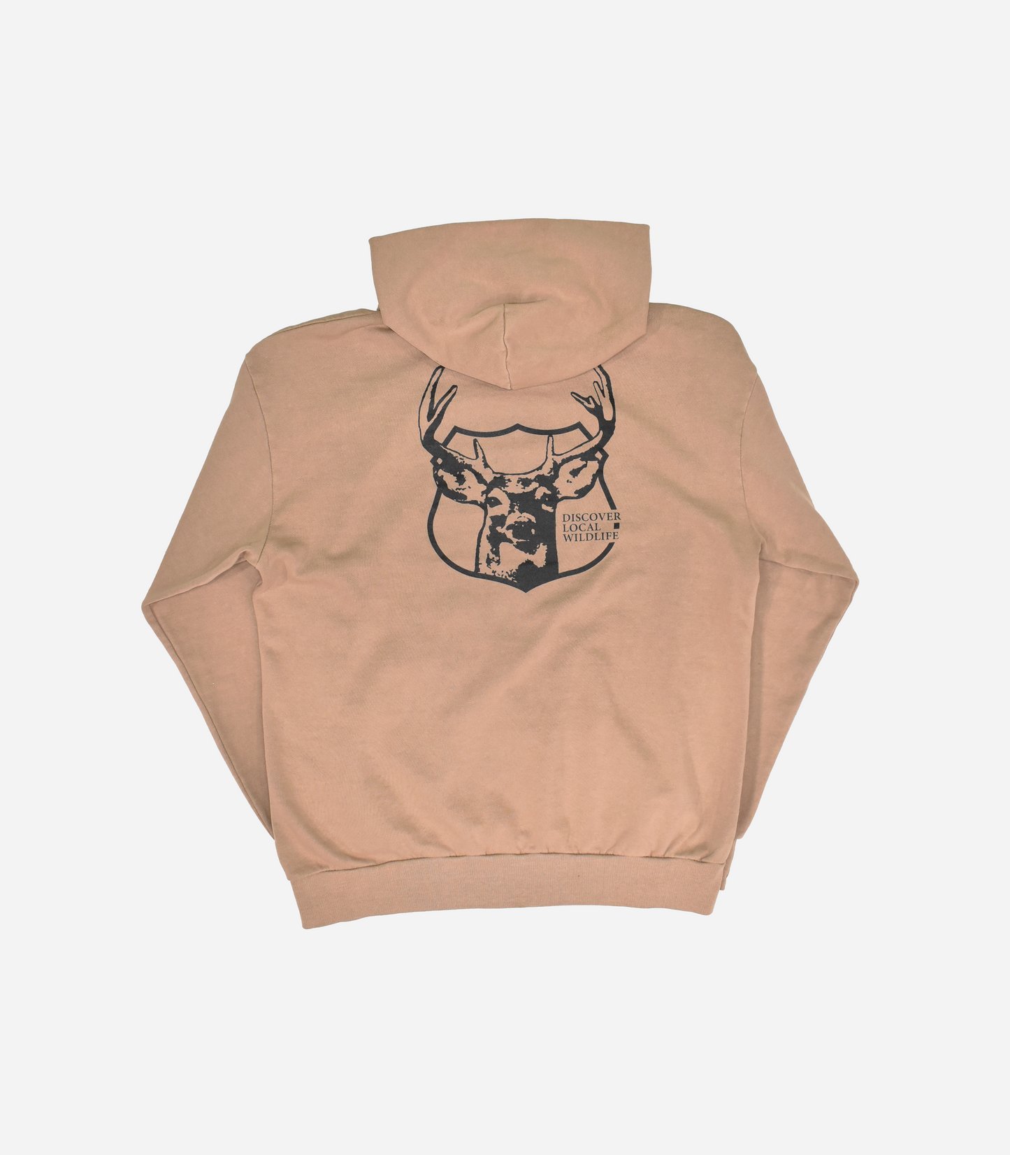 DEER WATCH HOODIE - BROWN