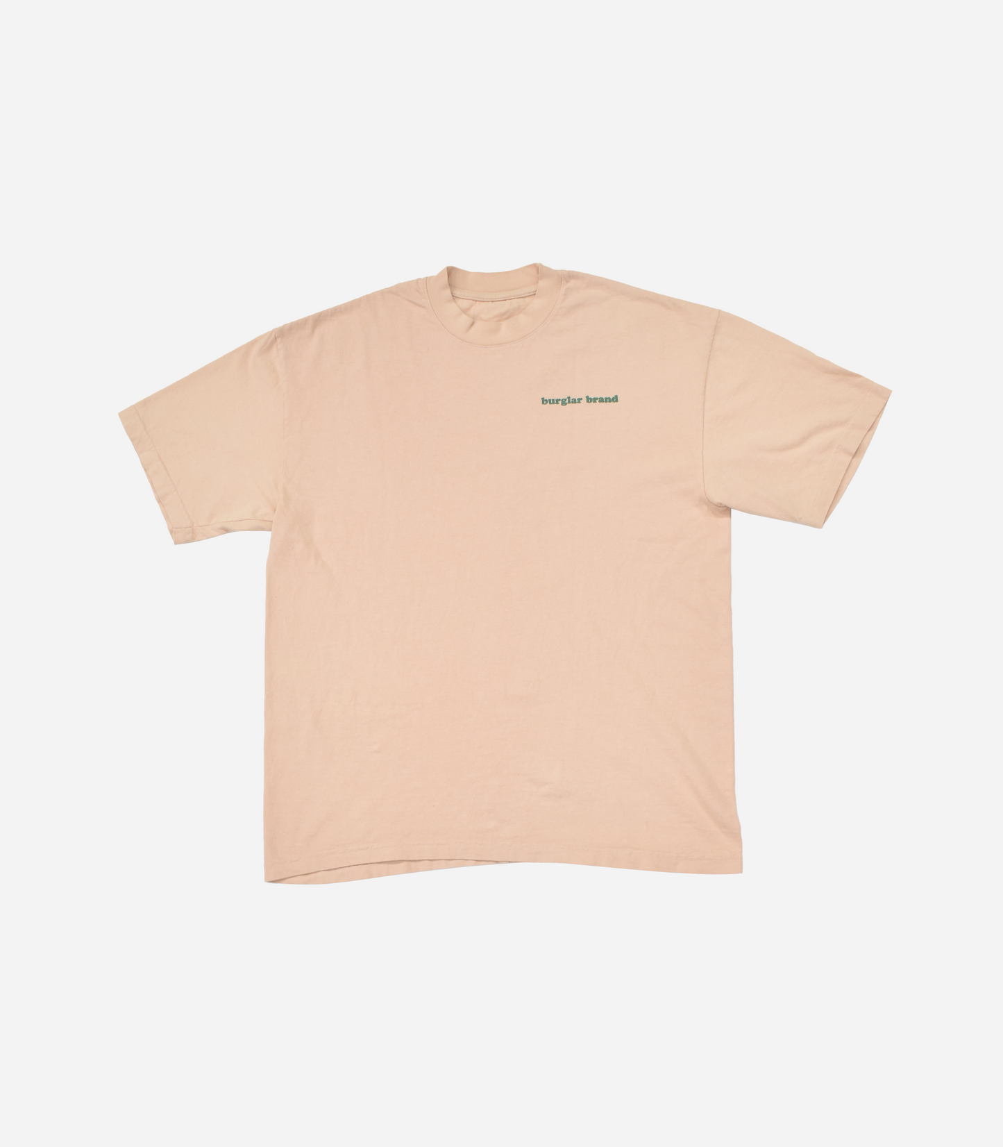 MEMBER TEE - BEIGE/GREEN